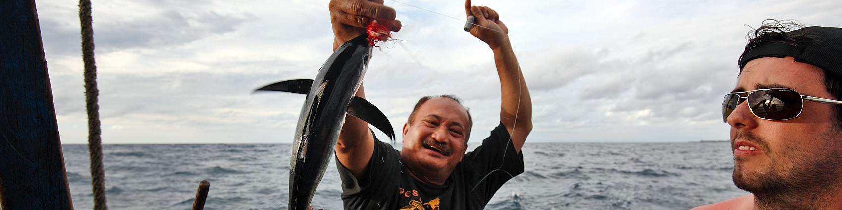 Fishing in North Nias (Nias Utara), Nias Island, Indonesia.