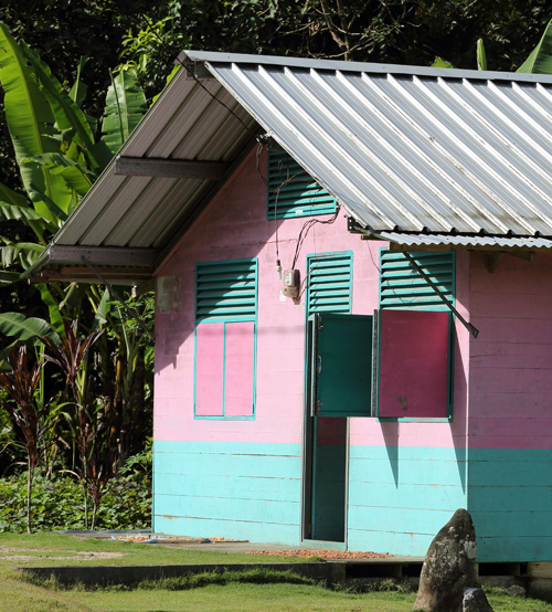 Red cross house North Nias