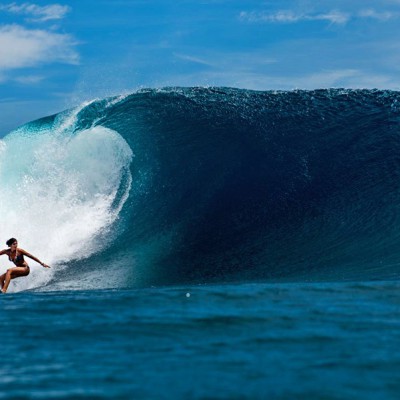 North end of Asu Island, off the west-coast of Nias Island. Photo courtesy of www.puriasuresort.com