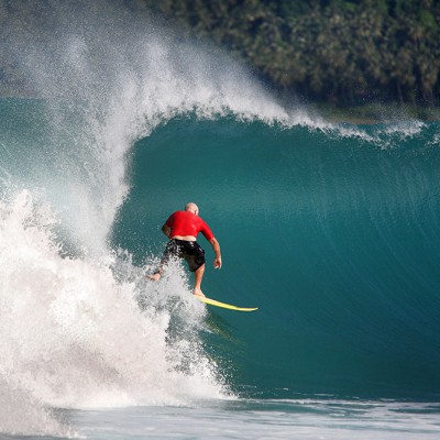 Afulu on the north-west of Nias Island. Photo by Bjorn Svensson.