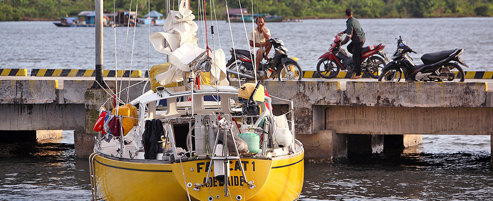 Lahewa-anchorage-sailing-boat