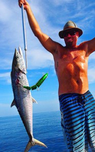 Steve from Puri Asu with a whooping Wahoo. Photo courtesy of www.puriasuresort.com