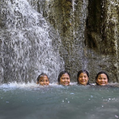 Tögi Gana'a waterfall, Afulu, Nias Utara