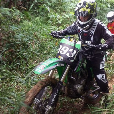 Motocross tour through the interior of Nias. Photo courtesy of Erwin Telaumbanua.