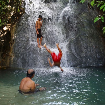 Tögi Gana'a waterfall, Afulu, Nias Utara