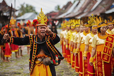 Traditional dance in Bawömataluo.