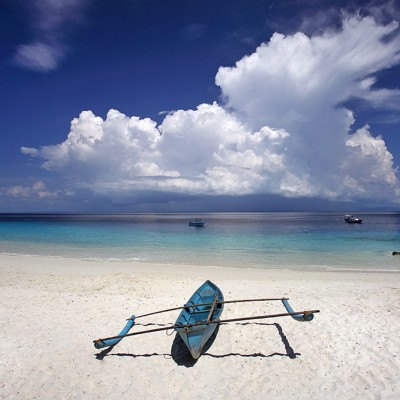 Asu Island off the west-coast of Nias. Sirombu, Nias Barat.