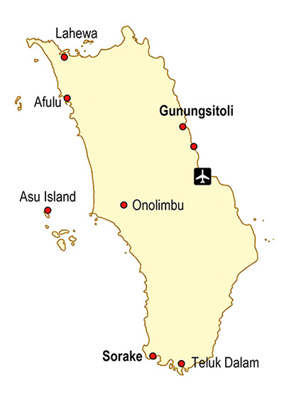 Accomodation-map-nias-island